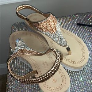 Bling Crystal Flip flop